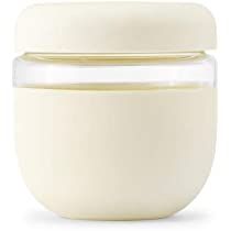 W&P Porter Seal Tight Glass Lunch Bowl Container w/ Lid | Cream 24 Ounces | Leak & Spill Proof, Soup | Amazon (US)