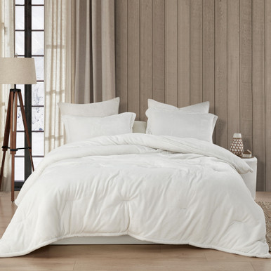 Coma Inducer® Oversized Comforter - Wait Oh What - Farmhouse White | Coma Inducer