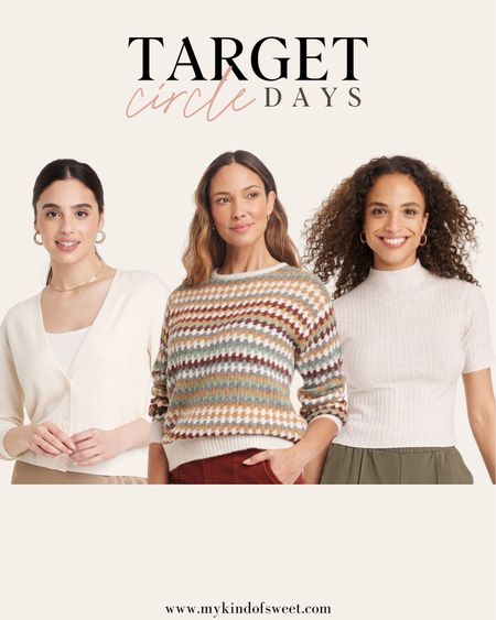 Last day for Target deal days! Here are some of my favorite sweaters for fall. 

#LTKSeasonal #LTKstyletip #LTKsalealert