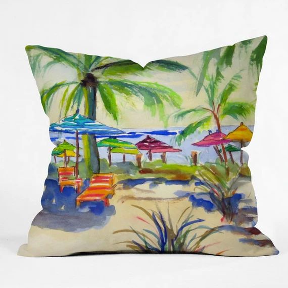 Caribbean Time Indoor Throw Pillow | Etsy | Etsy (US)