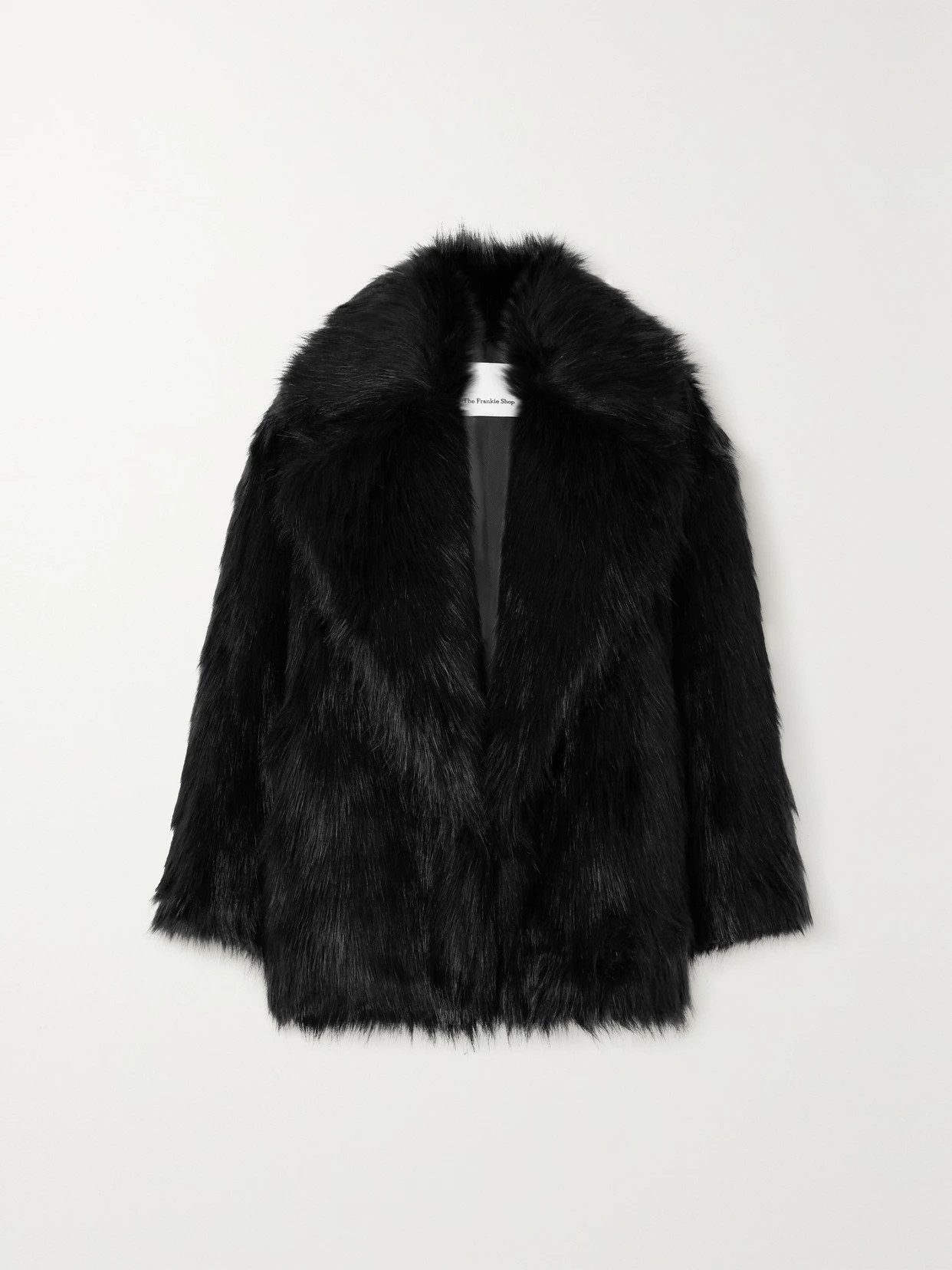 THE FRANKIE SHOP Fallon oversized faux fur coat | NET-A-PORTER | NET-A-PORTER (US)