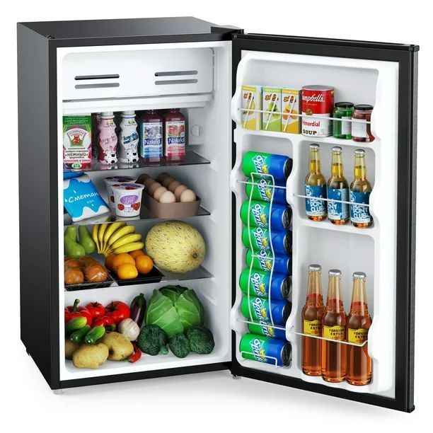 TaoTronics Mini Fridge with Freezer, 3.3 Cubic feet, Compact Refrigerator for Dorm, Bedroom, Offi... | Walmart (US)