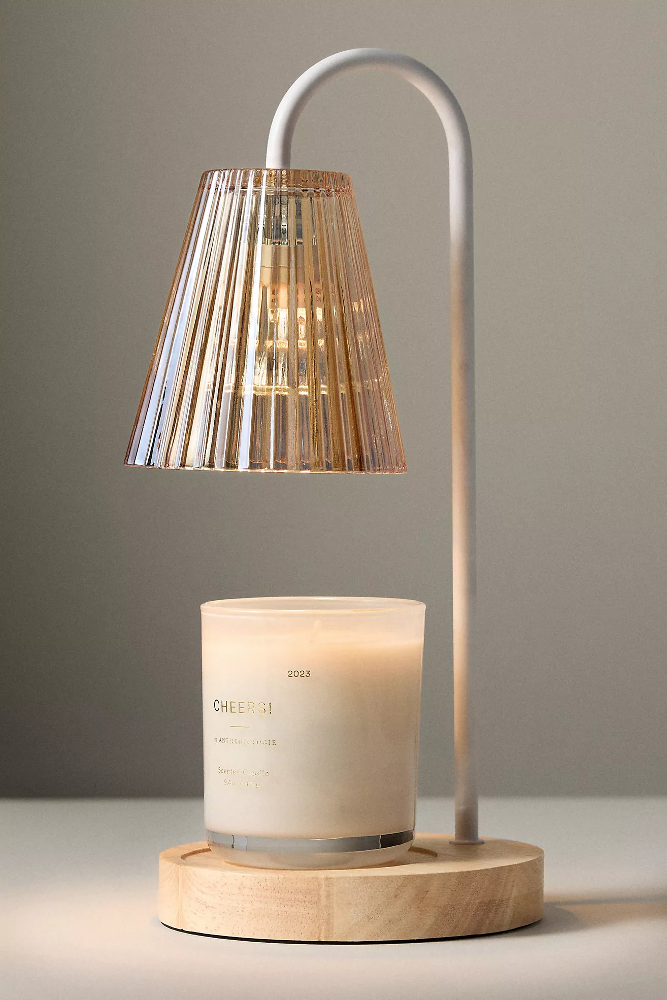 Honey Glow Candle Warmer Lamp | Anthropologie (US)
