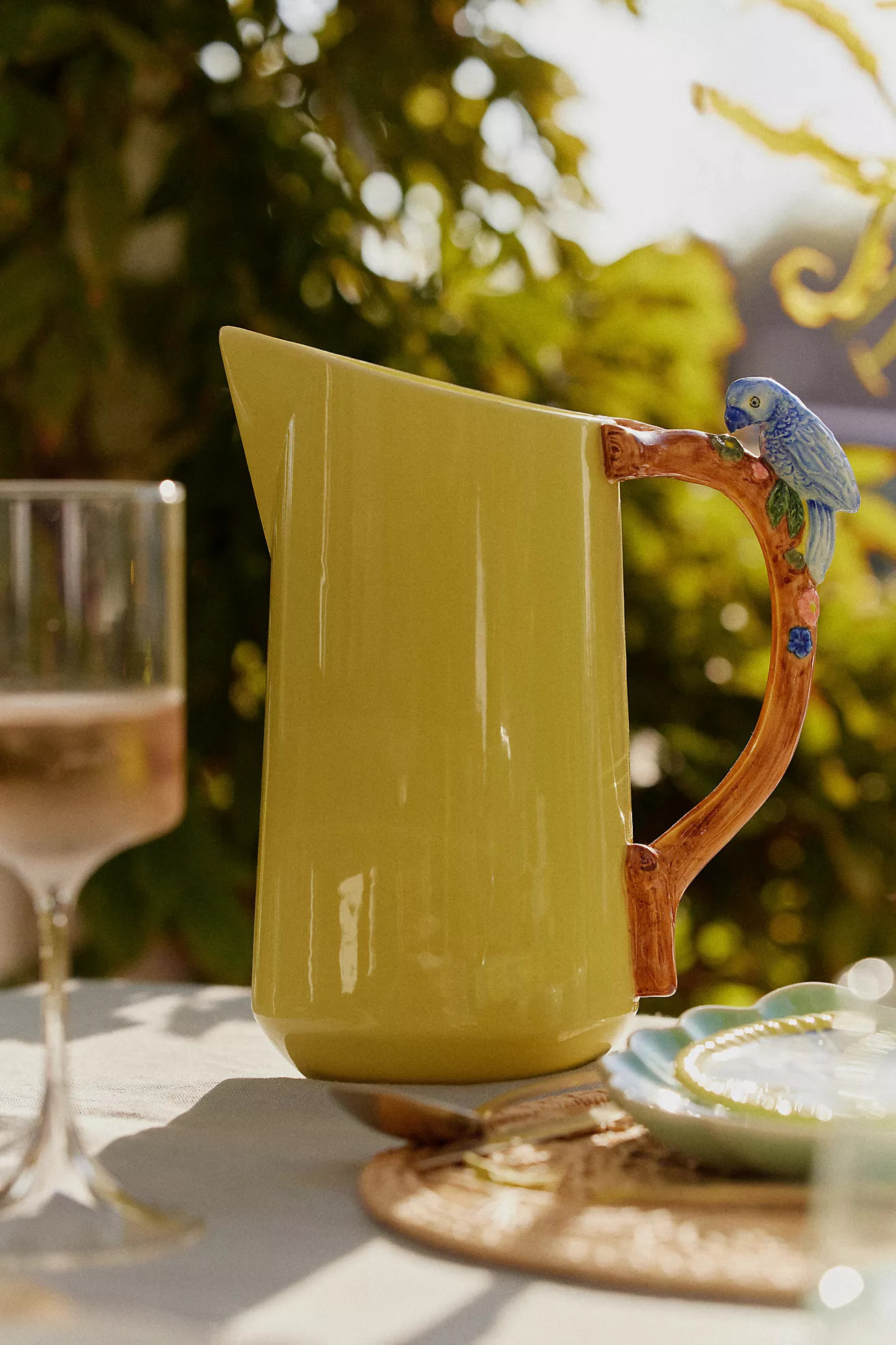 Loro Bird Pitcher | Anthropologie (US)