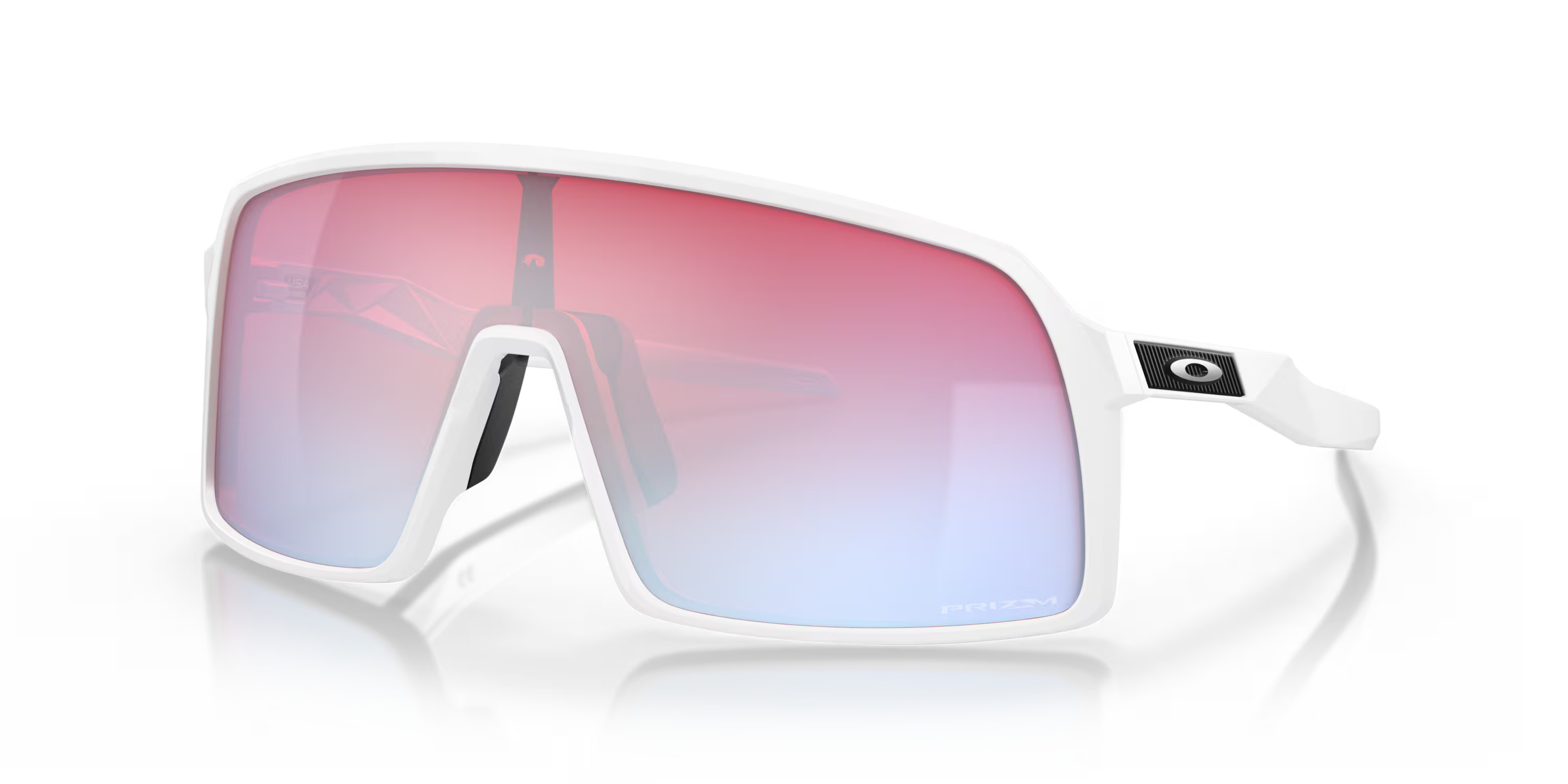 Oakley Sutro Prizm Snow Sapphire Lenses, Polished White Frame Sunglasses | Oakley® | Oakley (US)