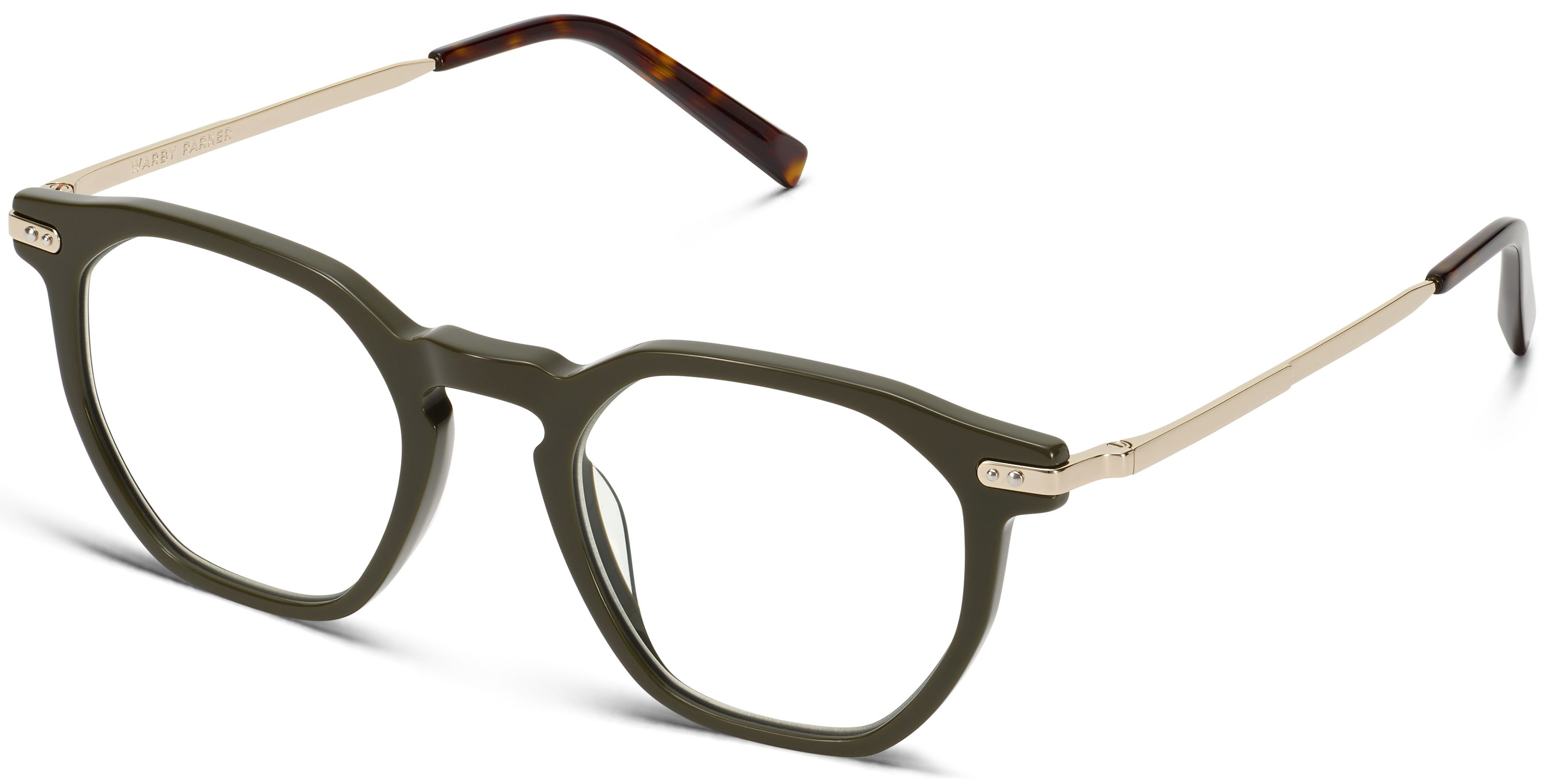 Rustin Eyeglasses in Olive with Riesling | Warby Parker (US)