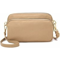 Umhängetasche für Damen, leichte Geldbörsen, Nylon, kleine Umhängetasche (Creme) | ManoMano DE