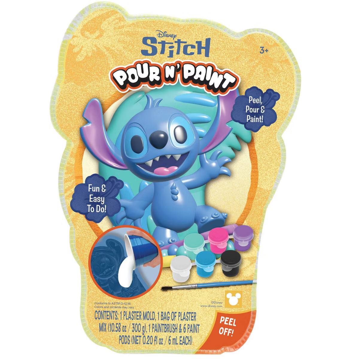 Disney Pour N Paint Stitch Activity Kit | Target