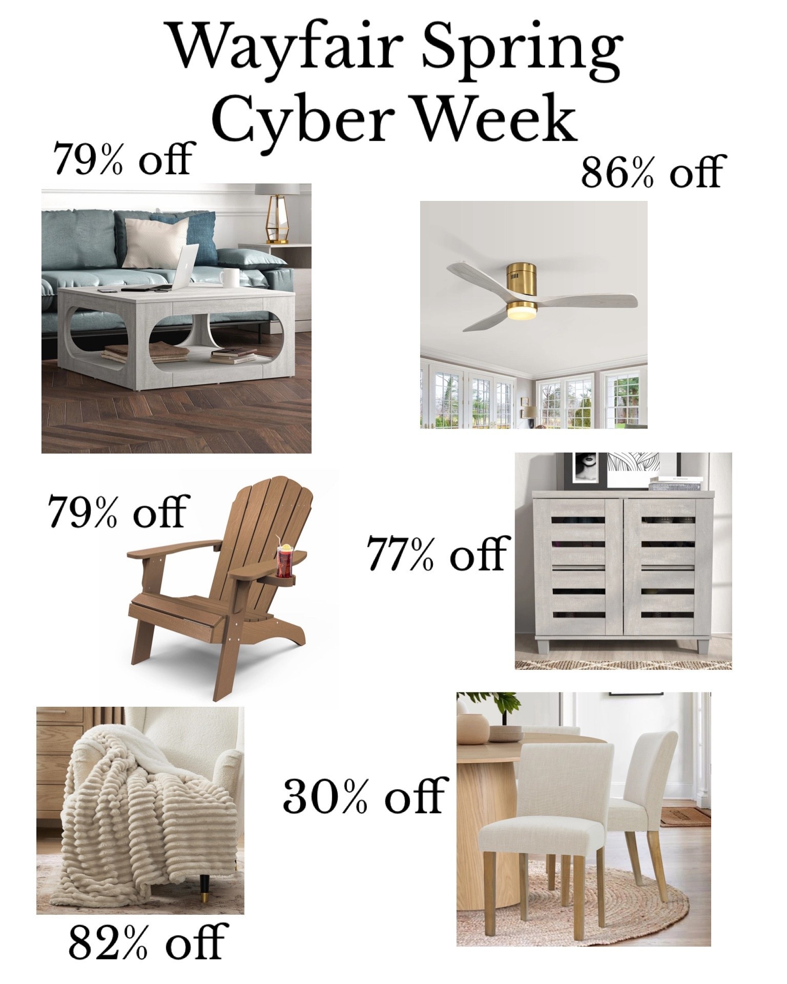 #ad Wayfair Spring Cyber Week! Save big right now!! #WayfairPartner #Wayfair @Wayfair 

#LTKHome #LTKSaleAlert