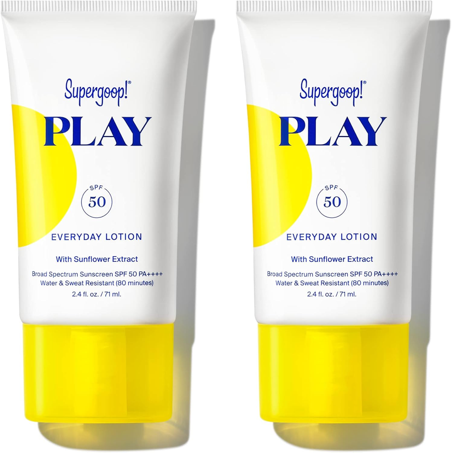 Supergoop! PLAY Everyday SPF 50 Lotion, 2.4 fl oz - 2 Pack - Reef-Friendly, Broad Spectrum Sunscreen | Amazon (US)