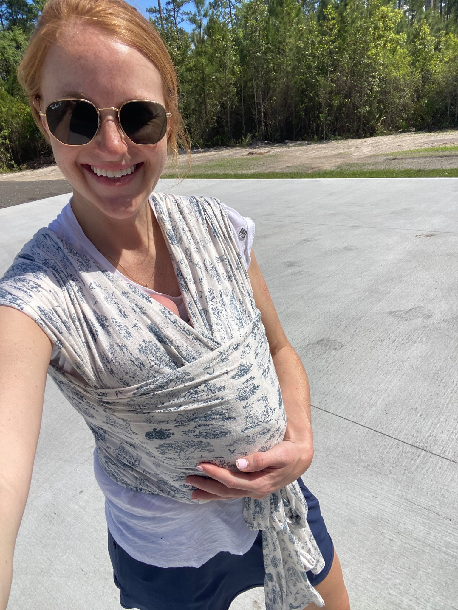 The comfiest & cutest baby wrap!! Probably my most used registry gift so far. Also, wearing this alo look for less skirt on repeat! Under $20!

#LTKBaby #LTKMothersDay #LTKmomlife