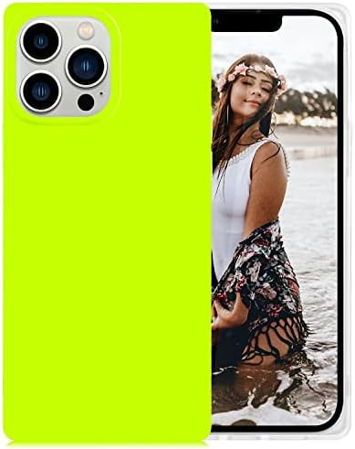 Pevezeda Case Compatible with iPhone 13 Pro Max 6.7 Inch 2021, Bright Fluorescence Soft & Flexible T | Amazon (US)