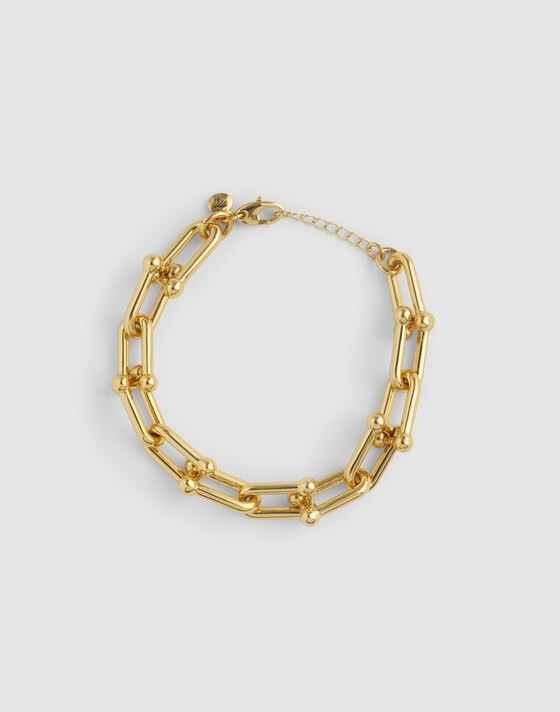 Chunky U-Link Chain Bracelet | Madewell