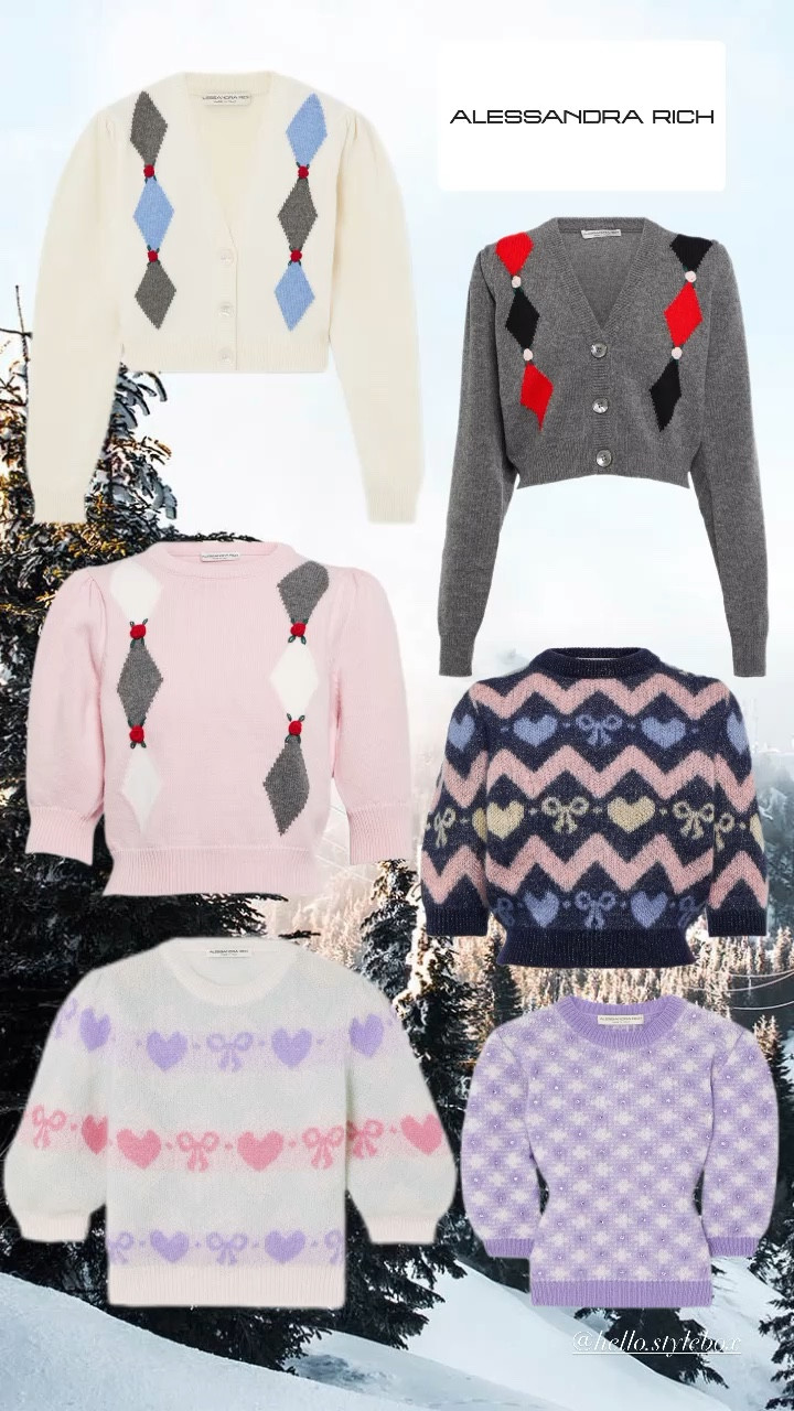ALESSANDRA RICH CARDIGAN SELECTION 
GET YOURS ❄️❤️

#LTKHoliday #LTKSeasonal #LTKU