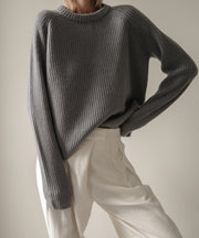 Cashmere Fisherman Sweater | Jenni Kayne