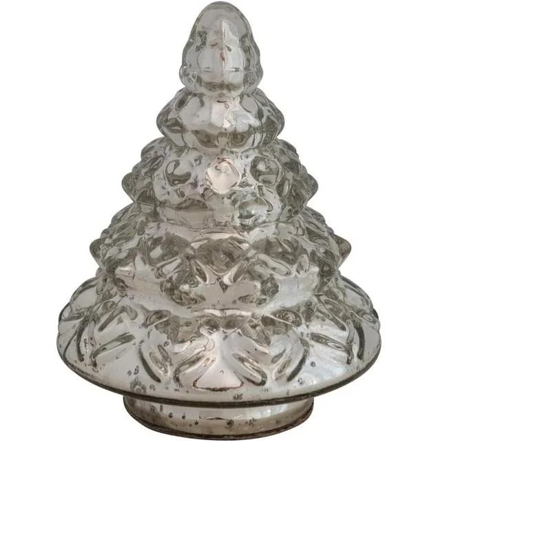 Creative Co-Op Silver Mercury Glass Tree | Walmart (US)