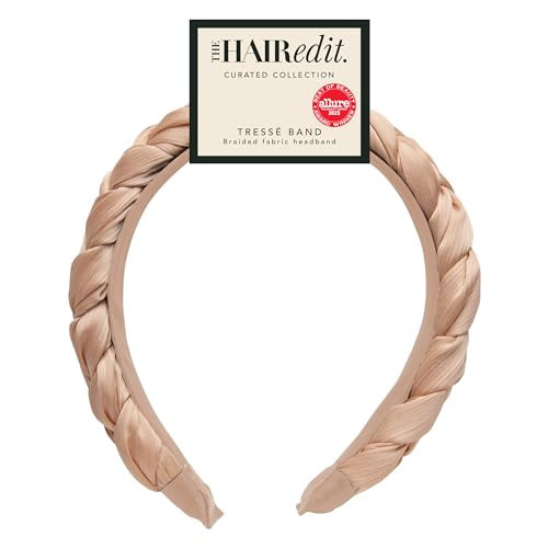 The Hair Edit Tressé Band - Oversized Braided Fabric Fashion Headband for Women | Amazon (US)