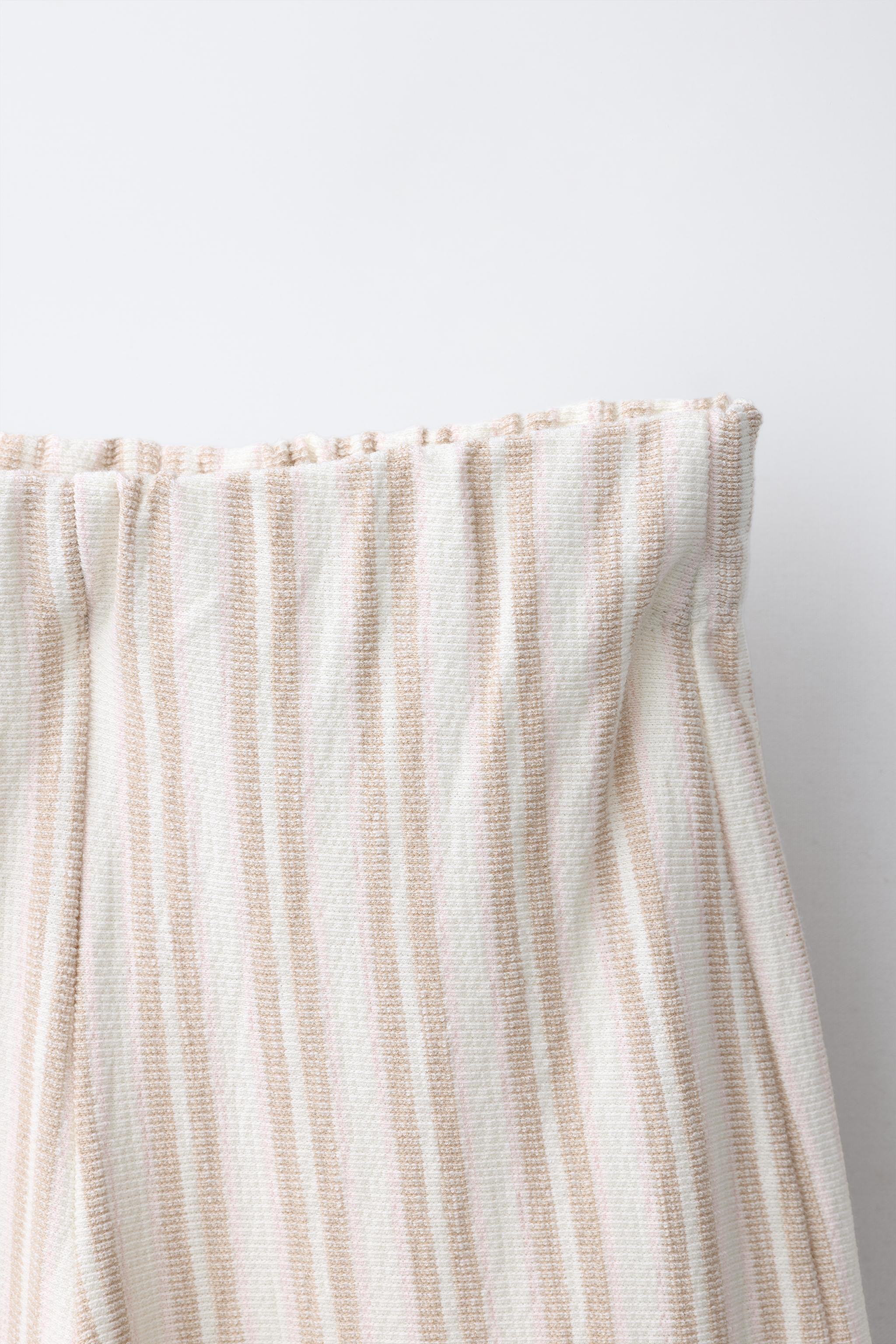 STRIPED WIDE LEG CARGO PANTS | Zara US