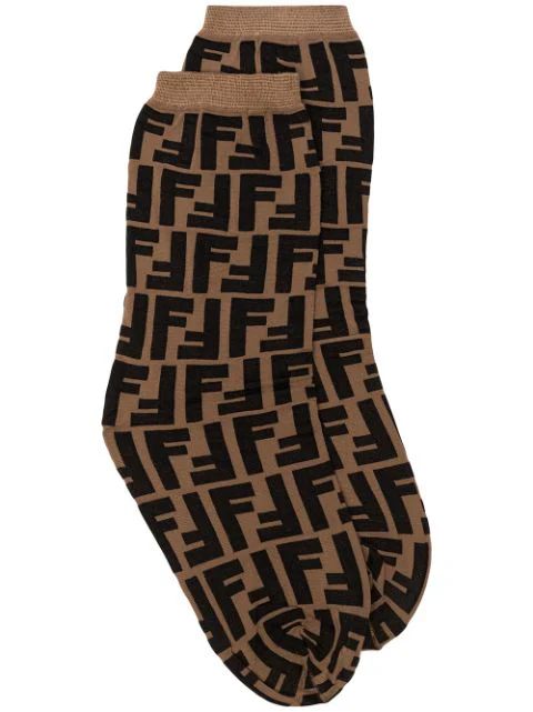 FF motif print socks | Farfetch (US)
