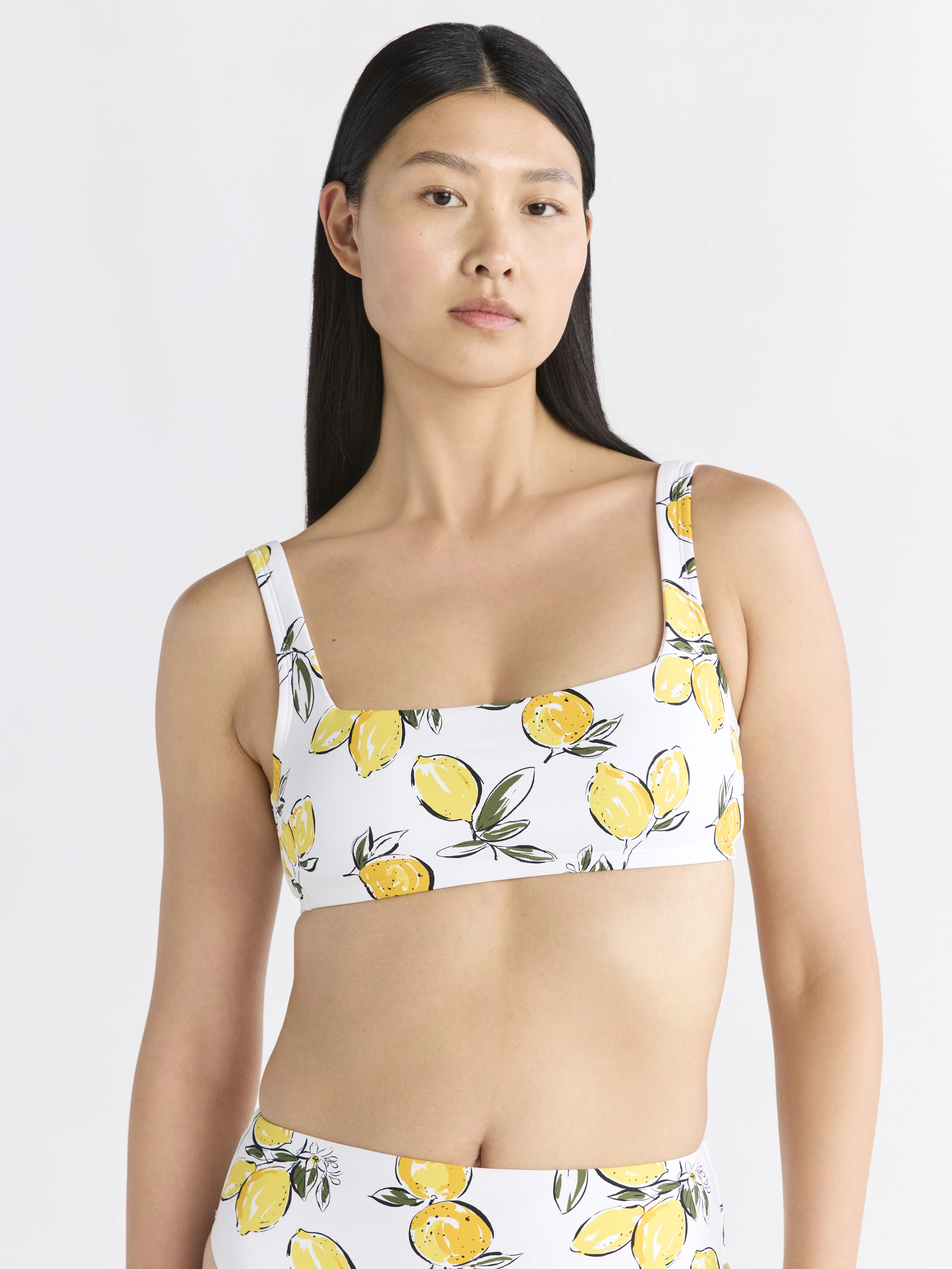 Free Assembly Women's and Women's Plus Size Square Neck Bikini Top, Sizes XS-1X | Walmart (US)