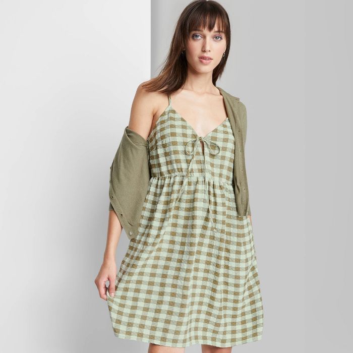 Women's Sleeveless Tie-Front Muse Dress - Wild Fable™ | Target