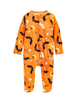 Unisex Matching Halloween 2-Way-Zip Sleep & Play Footed One-Piece for Baby | Old Navy (US)
