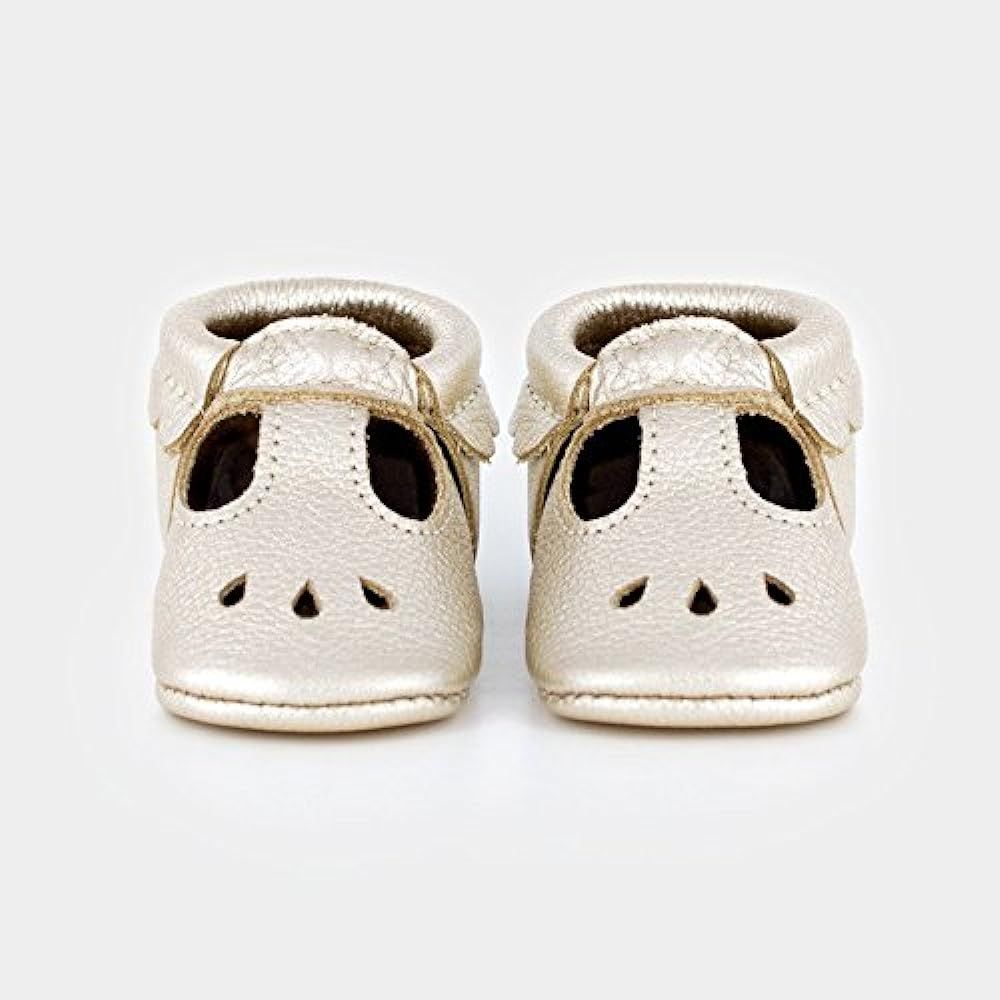 Freshly Picked - Soft Sole Leather Mary Jane Moccasins - Baby Girl Shoes - Infant Sizes 1-5 - Multip | Amazon (US)