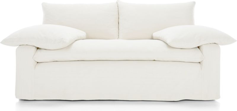 Ever Slipcovered Apartment Sofa by Leanne Ford + Reviews | Crate and Barrel | Crate & Barrel