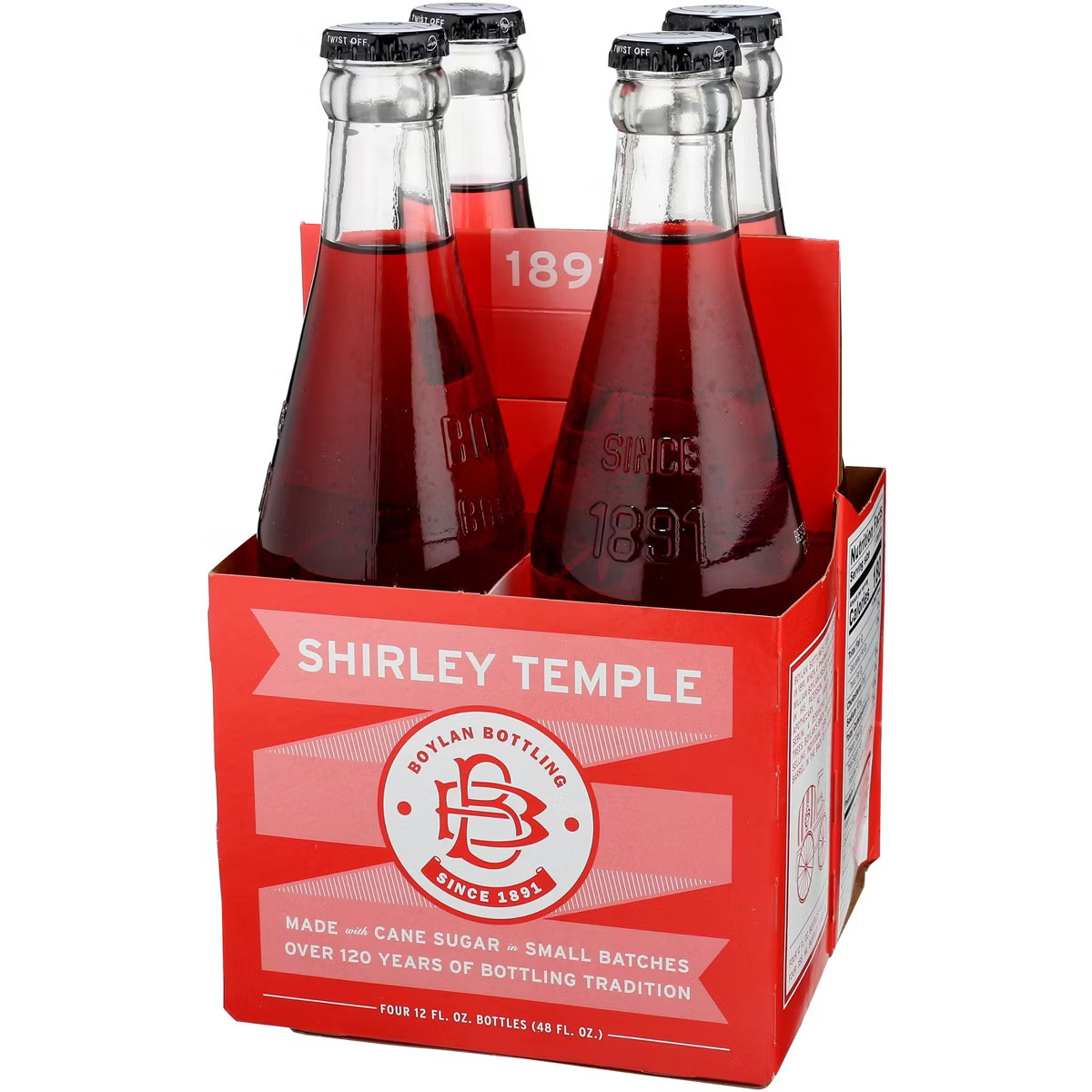Boylan Bottling Co. Shirley Temple Soda - Case of 6 - 4 pk/12 fl oz | Target