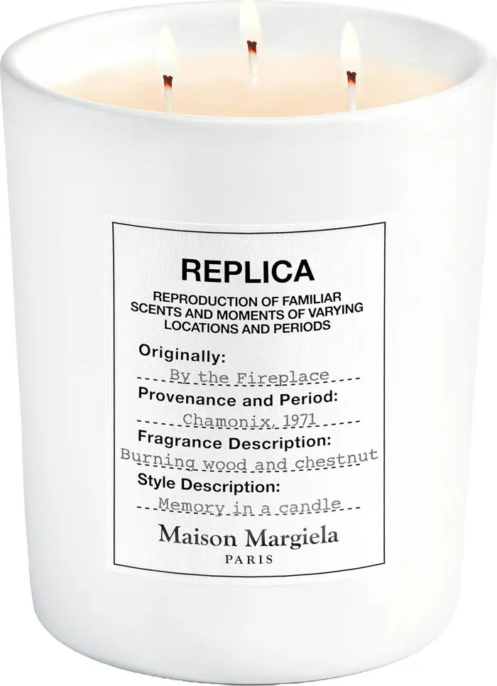 Replica By the Fireplace Ceramic Scented Candle | Nordstrom