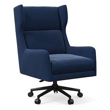 Ryder Swivel Office Chair | West Elm | West Elm (US)