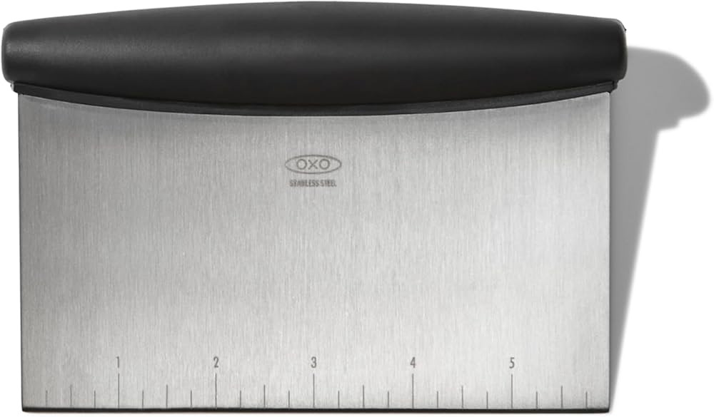 OXO Good Grips Bench Scraper & Chopper, 1 Count, Stainless Steel | Amazon (US)