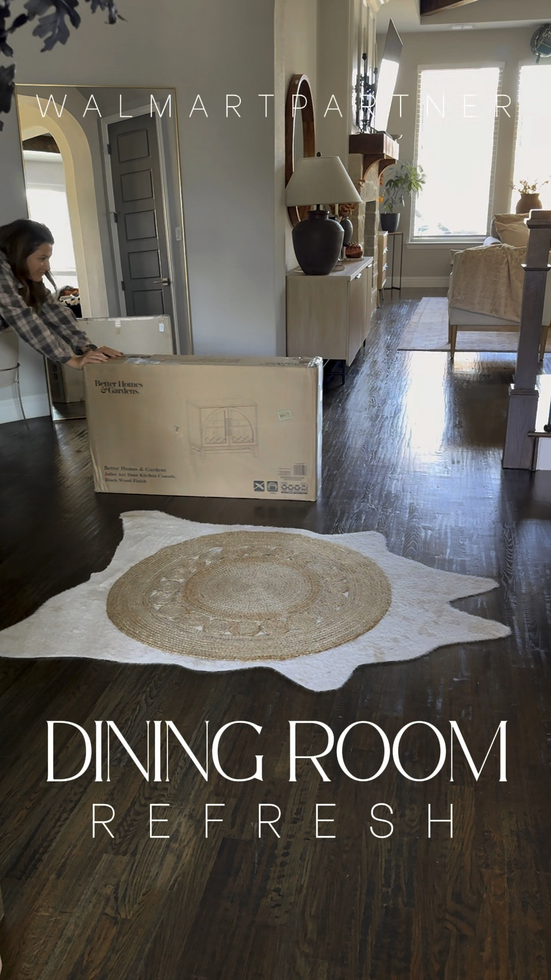 It’s Walmart!! 💁🏻‍♀️💁🏻‍♀️💁🏻‍♀️ I know right?! These bar cabinets I found are absolutely stunning and make the best sideboard!! Comment CABINET and I’ll send over the deets! #walmartpartner 
.
Also, sharing a close up in stories and some additional features! 
.
@walmart #walmartfinds #walmarthome #diningroommakeover #modernfurniture #blacksideboard #diningroomdecor 

#LTKSaleAlert #LTKHome #LTKVideo