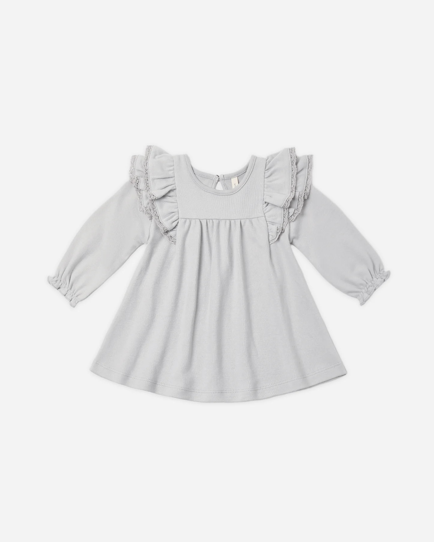 Long Sleeve Flutter Dress Cloud | Rylee + Cru