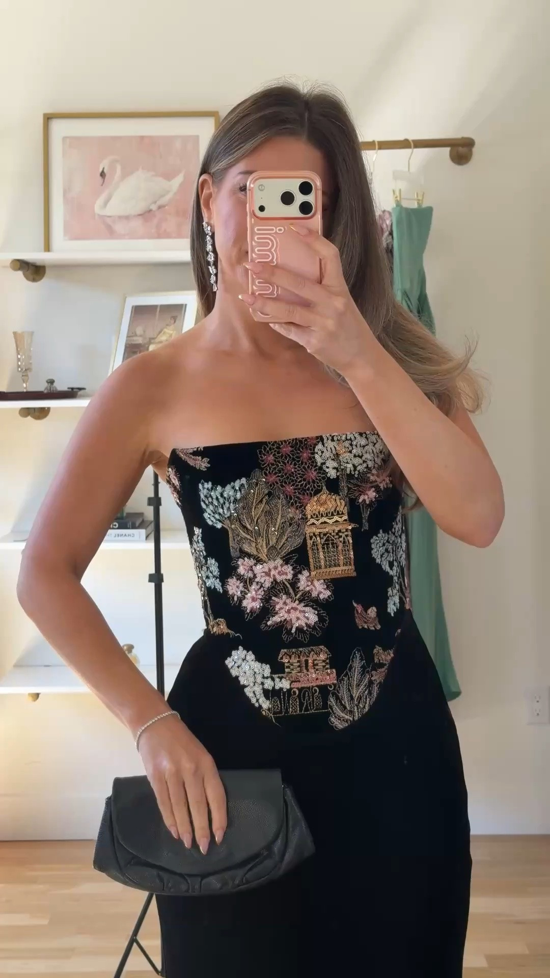 strapless black gown with an embroidered floral bodice and a sleek fitted skirt fall wedding guest dress for every girl 💍

I’m 5’4” & wearing my usual smalls/2

vivrelle code: emerson20

fall wedding guest dresses, wedding guest dresses, cocktail dresses, semi-formal dresses, black tie wedding guest dresses, destination wedding guest dresses, garden party dresses, wedding guest outfit ideas, fall dresses, autumn dress

#LTKWedding #LTKSeasonal #LTKootd