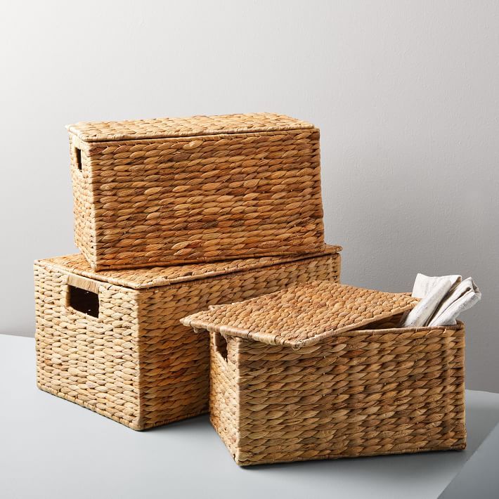 Twist Weave Baskets - Natural | West Elm (US)