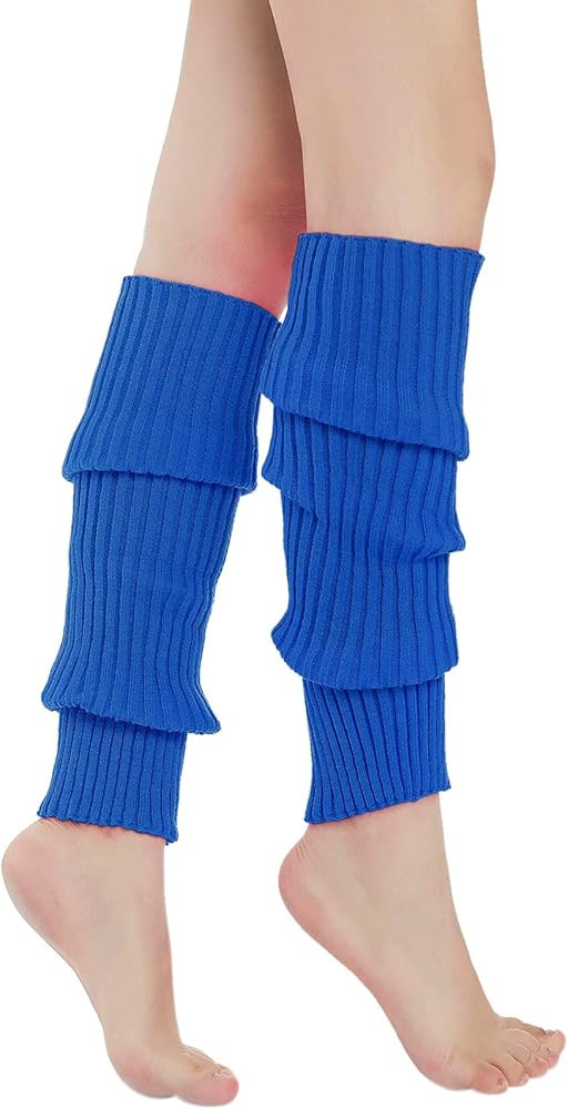 Sarfel Leg Warmers for Women 80s Ribbed Knit Leg Warmer Custume Womens Leg Warmers Sports Party A... | Amazon (US)