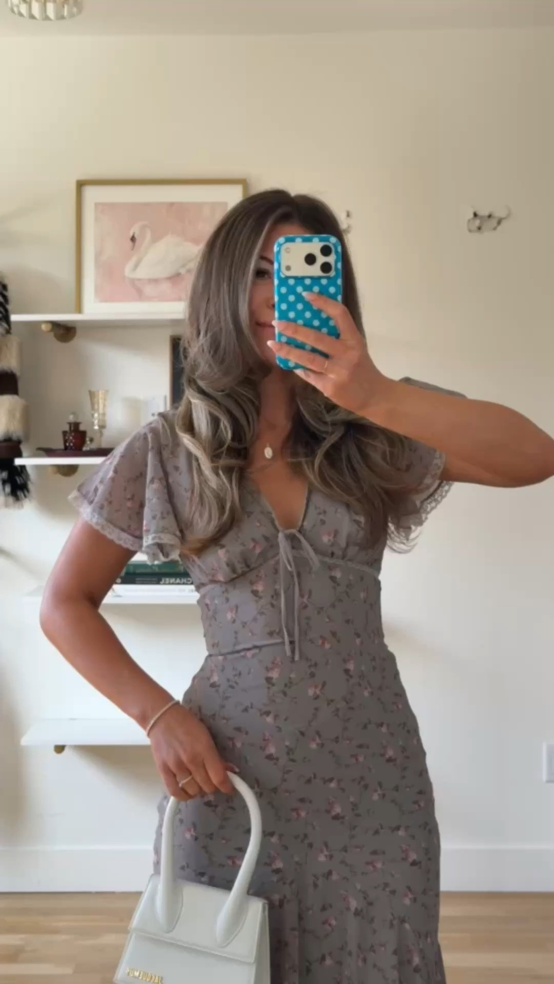 gray floral maxi with a tie-front V-neck, flutter sleeves, and a high-low hem fall wedding guest dress for every girl 💍

I’m 5’4” & wearing my usual smalls/2

fall wedding guest dresses, wedding guest dresses, cocktail dresses, semi-formal dresses, black tie wedding guest dresses, destination wedding guest dresses, garden party dresses, wedding guest outfit ideas, fall dresses, autumn dress

#LTKootd #LTKSeasonal #LTKU