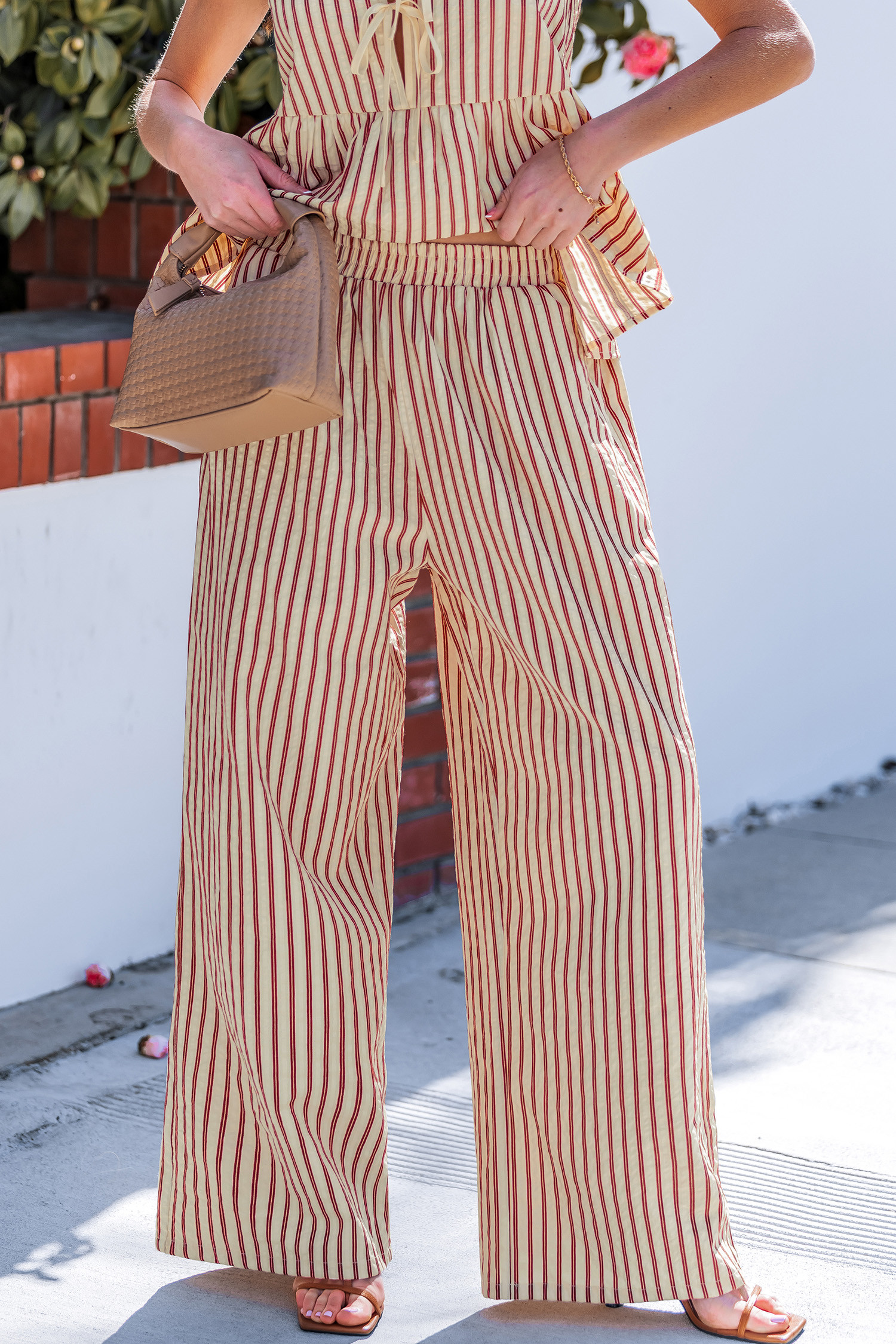 NewSun Chasing Striped Pants | Cupshe US