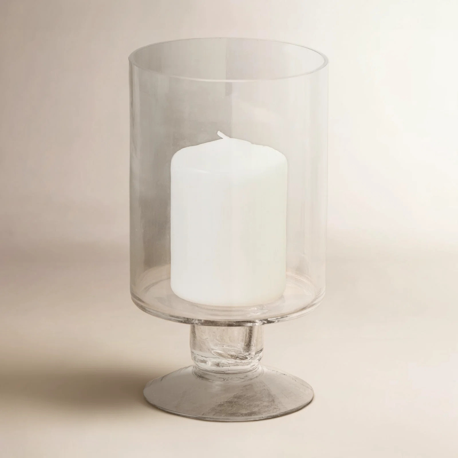 Perry Glass Tabletop Hurricane | Wayfair North America