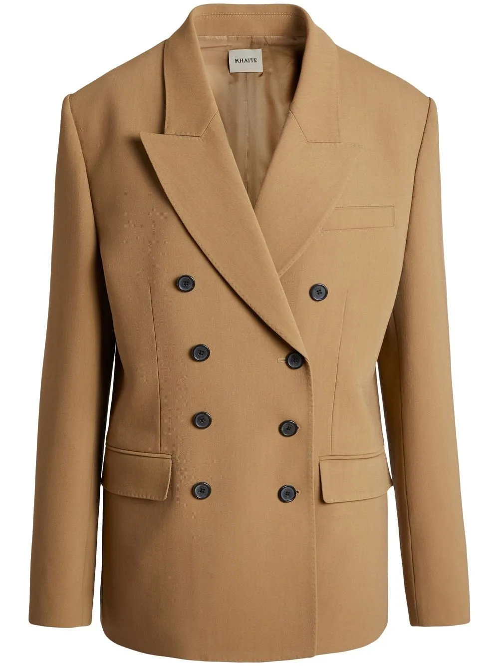 KHAITE The Tanner double-breasted Blazer - Farfetch | Farfetch Global