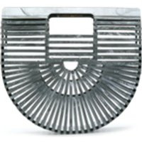 Cult Gaia Acrylic Ark Mini tote bag - Grey | Farfetch EU