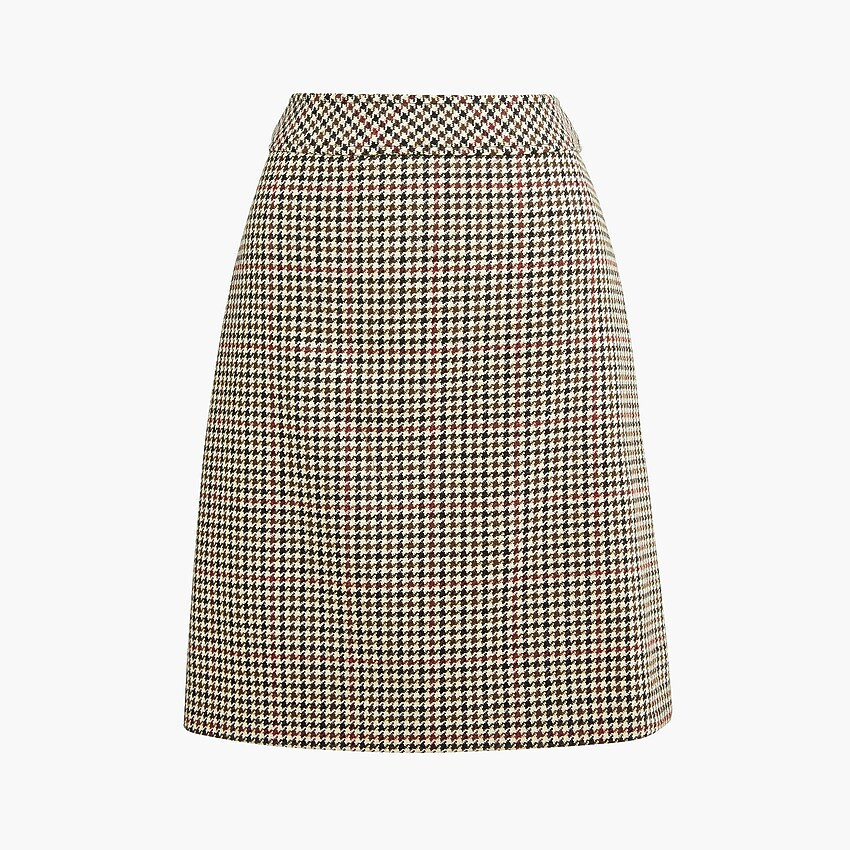 Wool-blend A-line skirt | J.Crew Factory