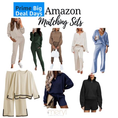 Amazon Prime Big Deal Days - Matching Sets
Athleisure Sweater Set Lounge Set Track Suit

#LTKxPrime #LTKfindsunder50 #LTKstyletip