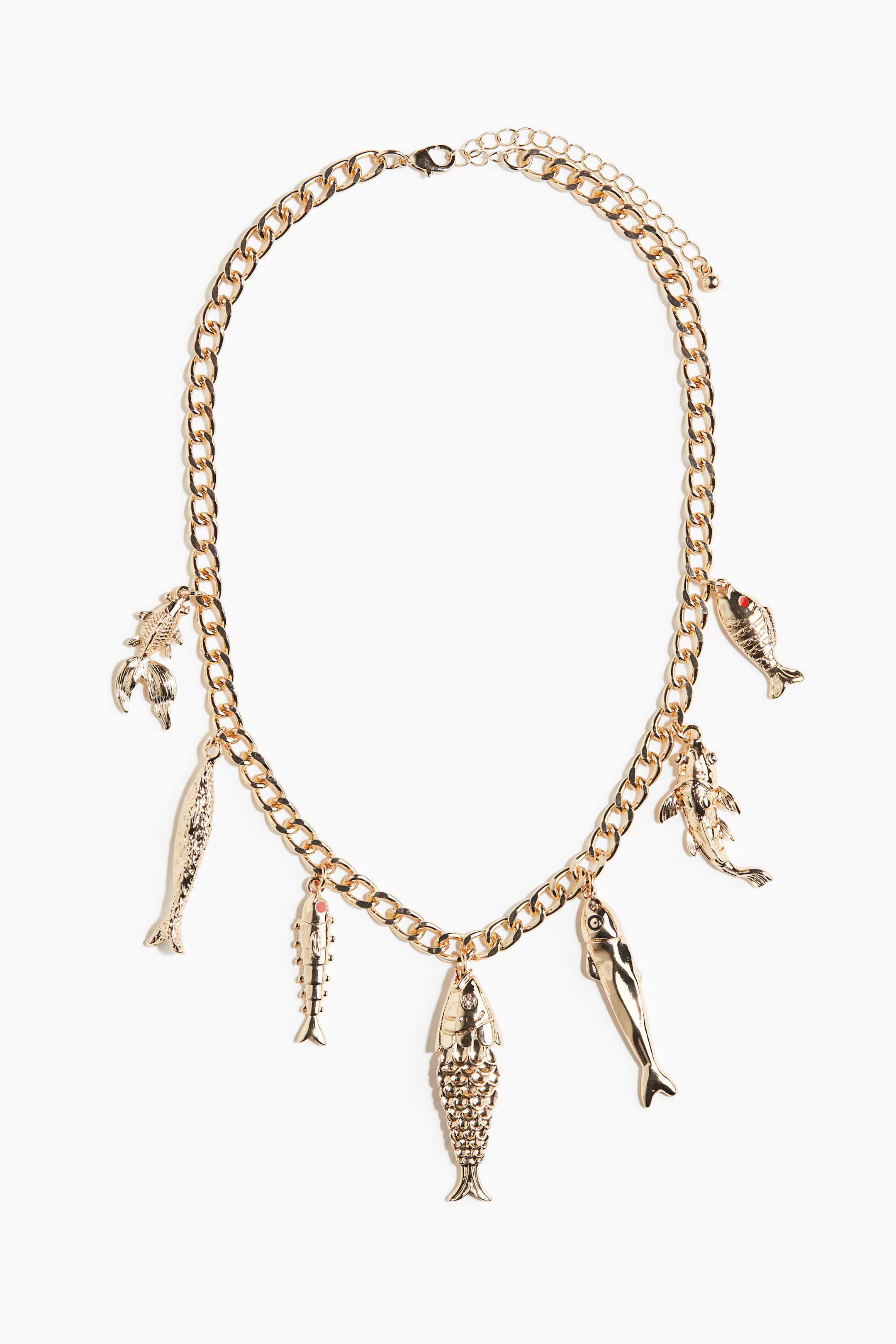 Fish-pendant necklace | H&M (UK, MY, IN, SG, PH, TW, HK)