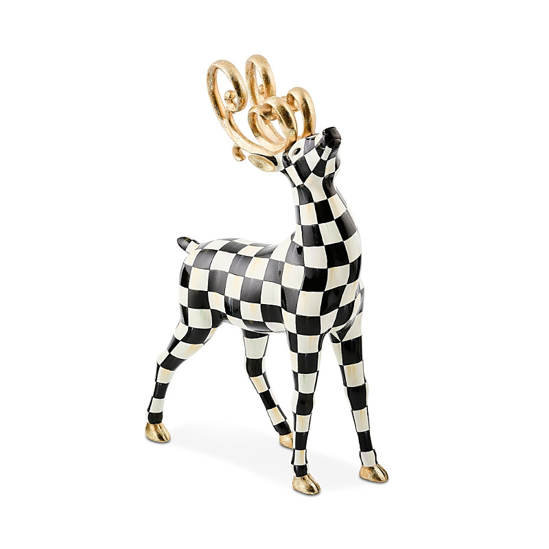 MacKenzie-Childs Courtly Noel Standing Deer Figurine | Bloomingdale's (US)