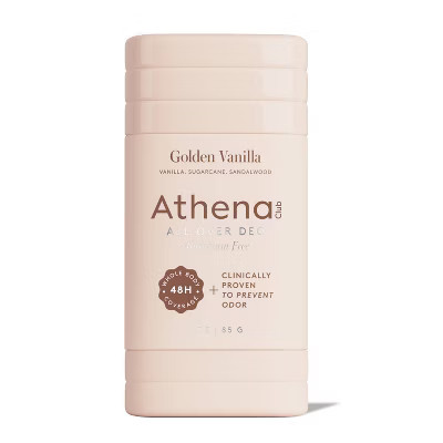 Athena Club All Over Solid Deodorant Golden Vanilla - 3oz | Target