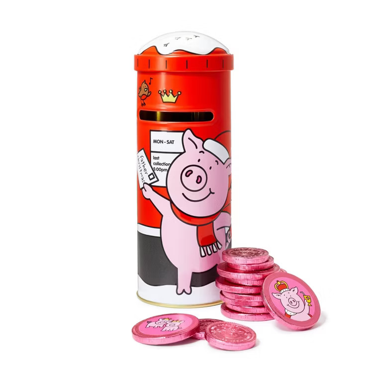 M&S Percy Pig Piggy Bank Tin - 4.24oz | Target