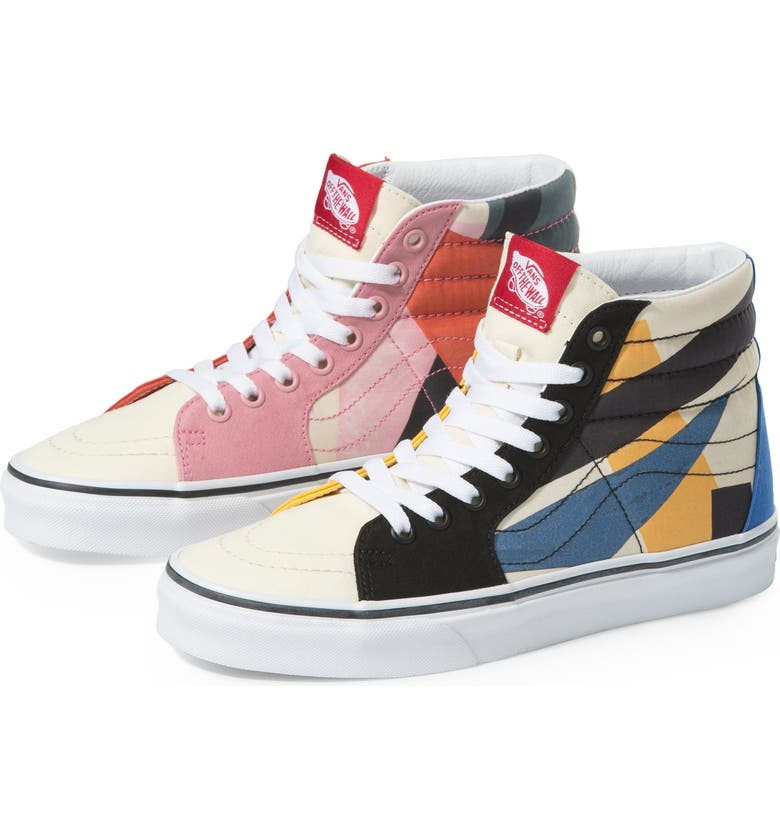 Vans x MoMa Lyubov Popova Sk-8 Hi High Top Sneaker (Women) | Nordstrom | Nordstrom