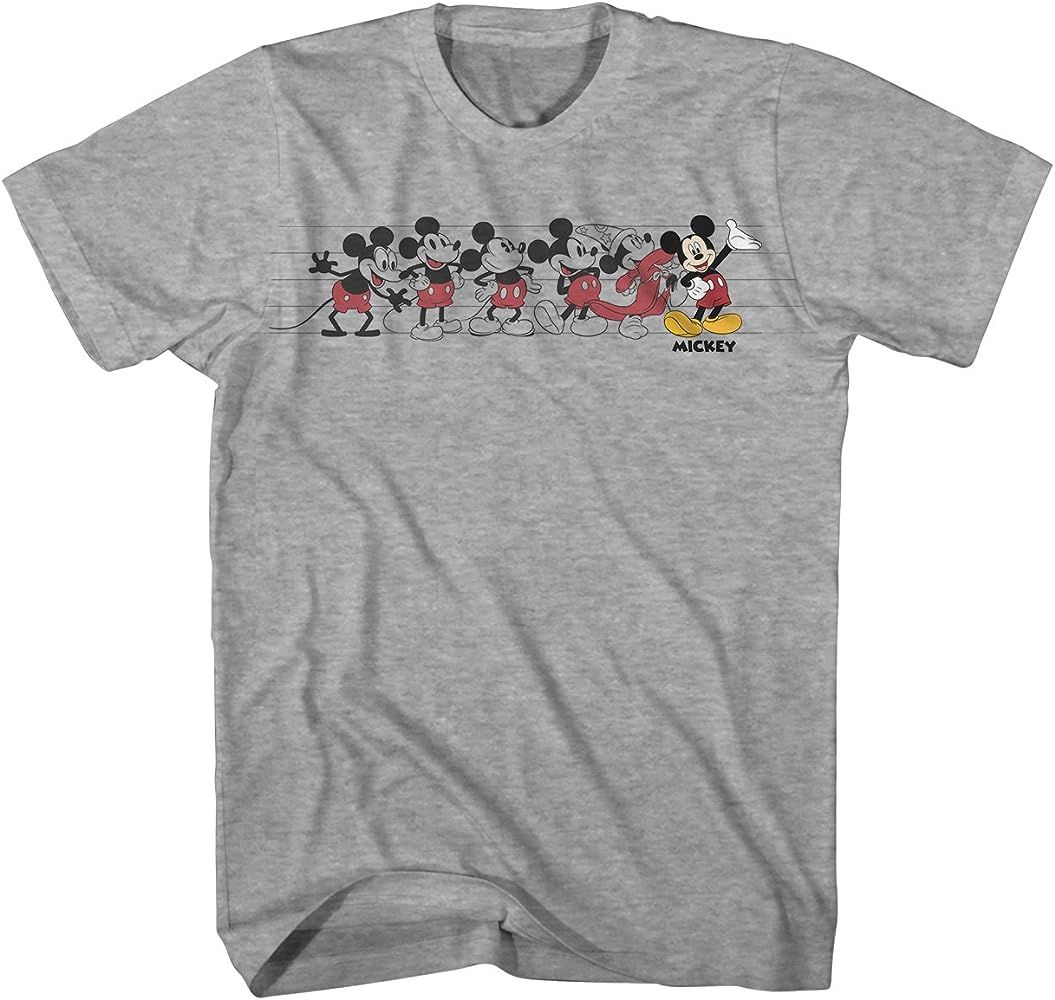 Mickey Mouse Graphic Tee Classic Vintage Disneyland World Adult Tee Graphic T-Shirt for Men Tshir... | Amazon (US)